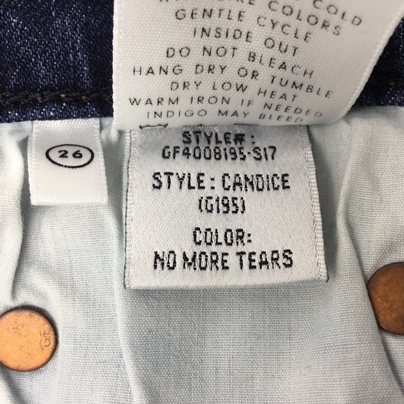 GRLFRND x Revolve Candice Skinny Step Hem in No More Tears - Picture 14 of 16